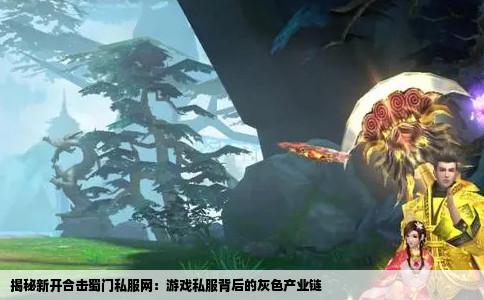 揭秘新开合击蜀门私服网：游戏私服背后的灰色产业链